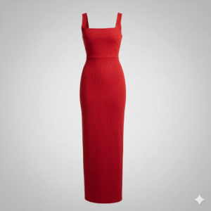 Chic Red Bodycon Dress